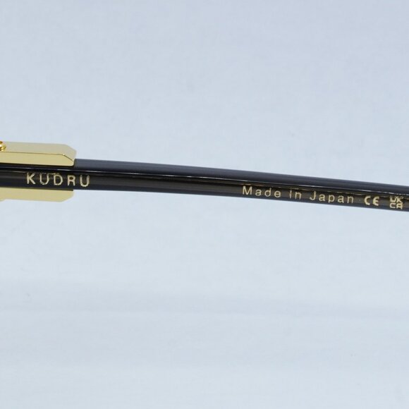 Dita KUDRU DTS-436-A-01 Sunglasses Gold/Black Aviator Frame, Grey Lenses - Picture 6 of 13